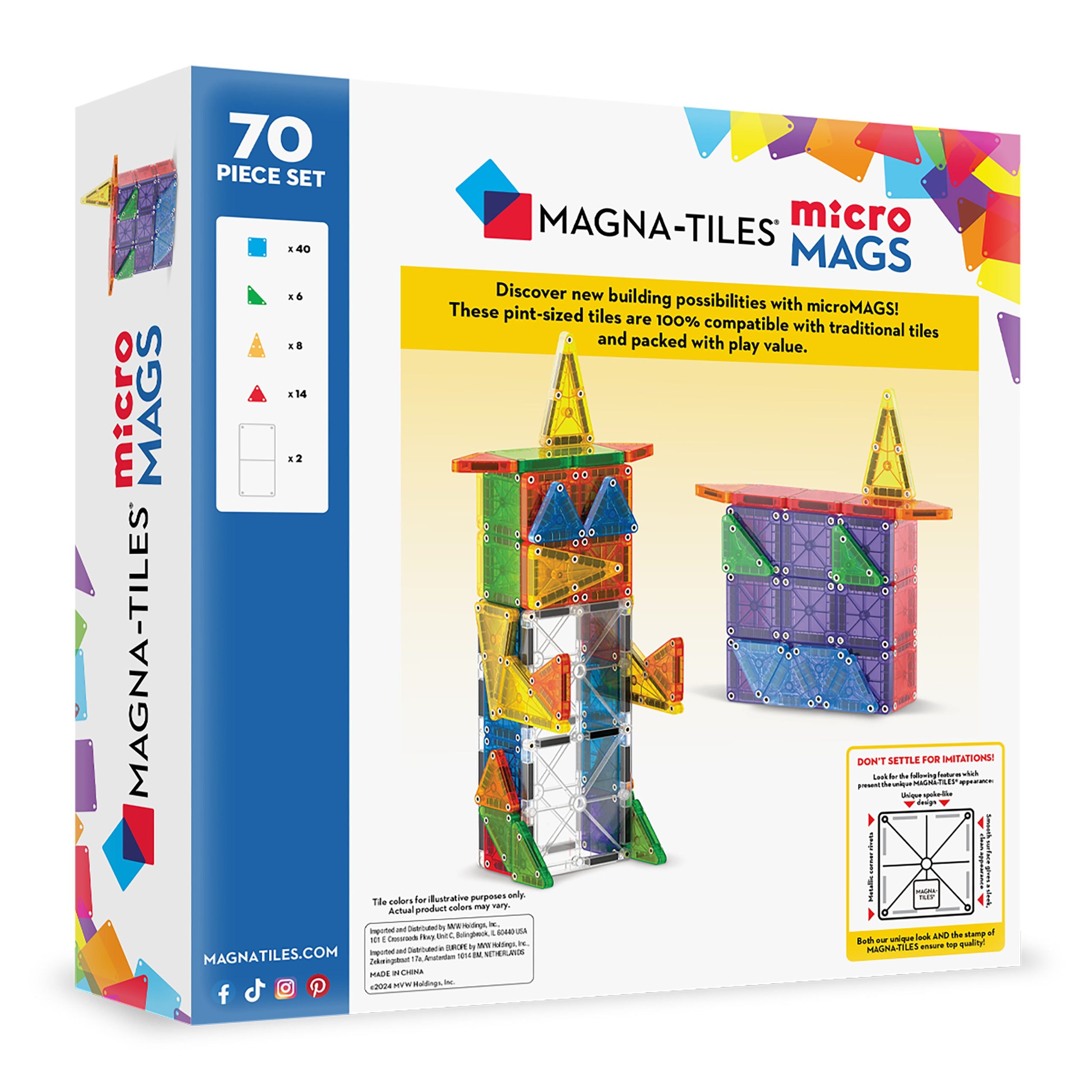 microMAGS 70 Piece Set - Image 7